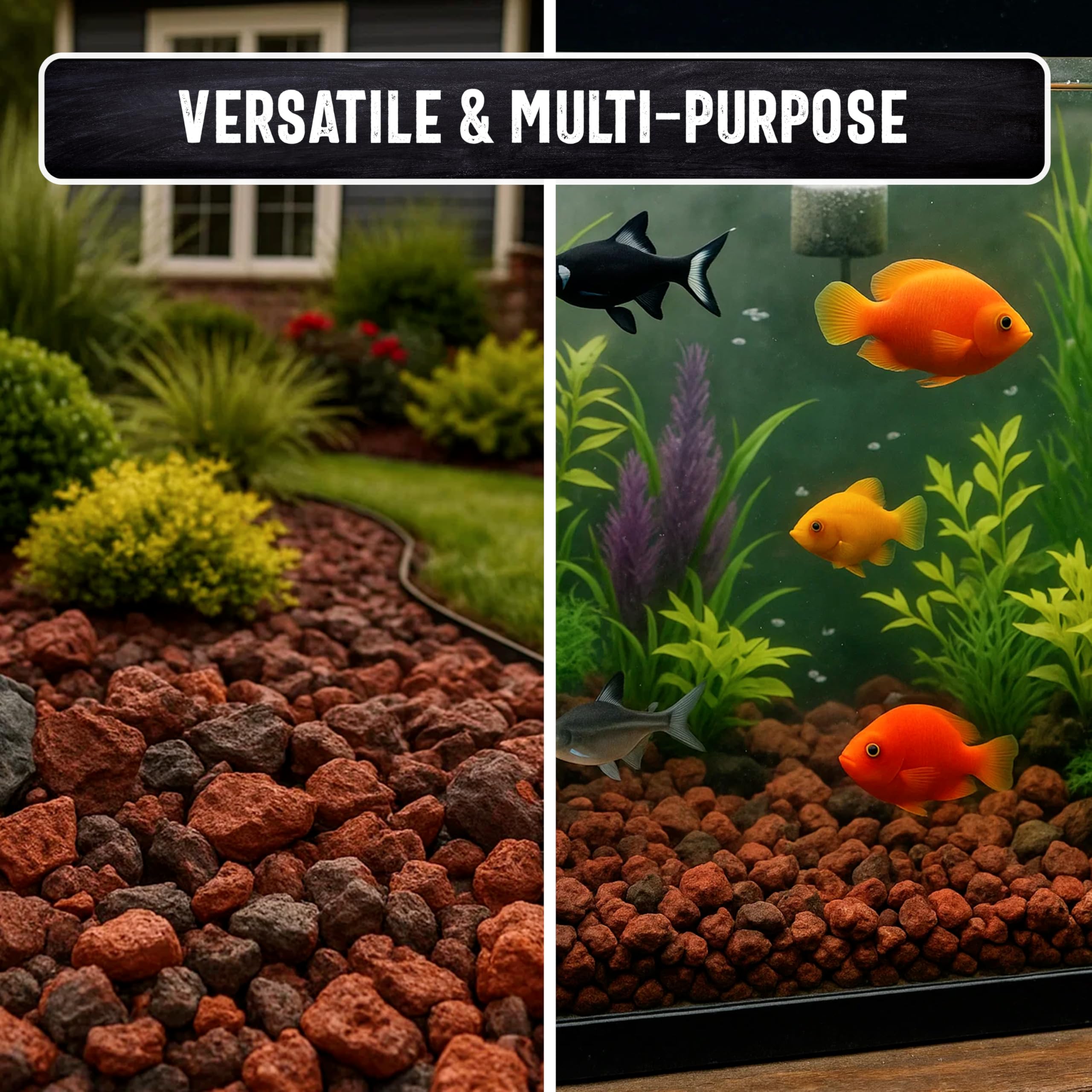 7lb Natural Volcanic Lava Rocks for Gas Fire Pit & Grill – Stones for Indoor/Outdoor Propane Fireplaces – Even Heat Distribution, Reduces Flare Ups Lava Rock by FryOilSaver Co. (Pack of 1) - Image 9