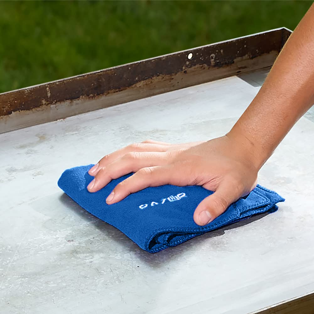 Mr. Bar-B-Q Razor 2 Pack Microfiber Griddle Towel Cloth - Image 3