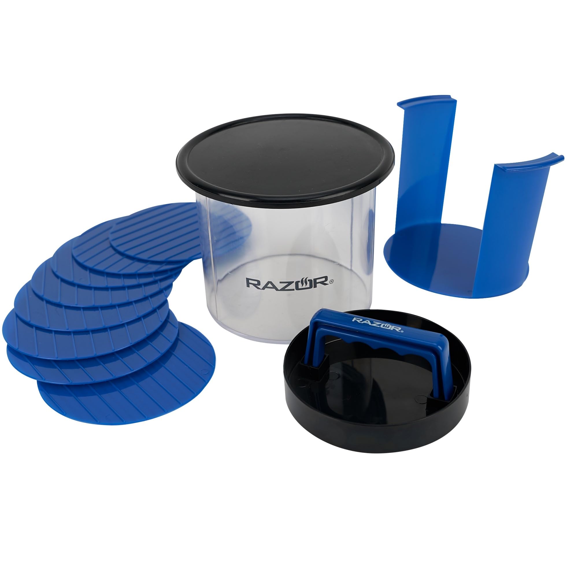 RAZOR Burger Press Caddy for Perfect Shaped Patties On The Go - Image 3
