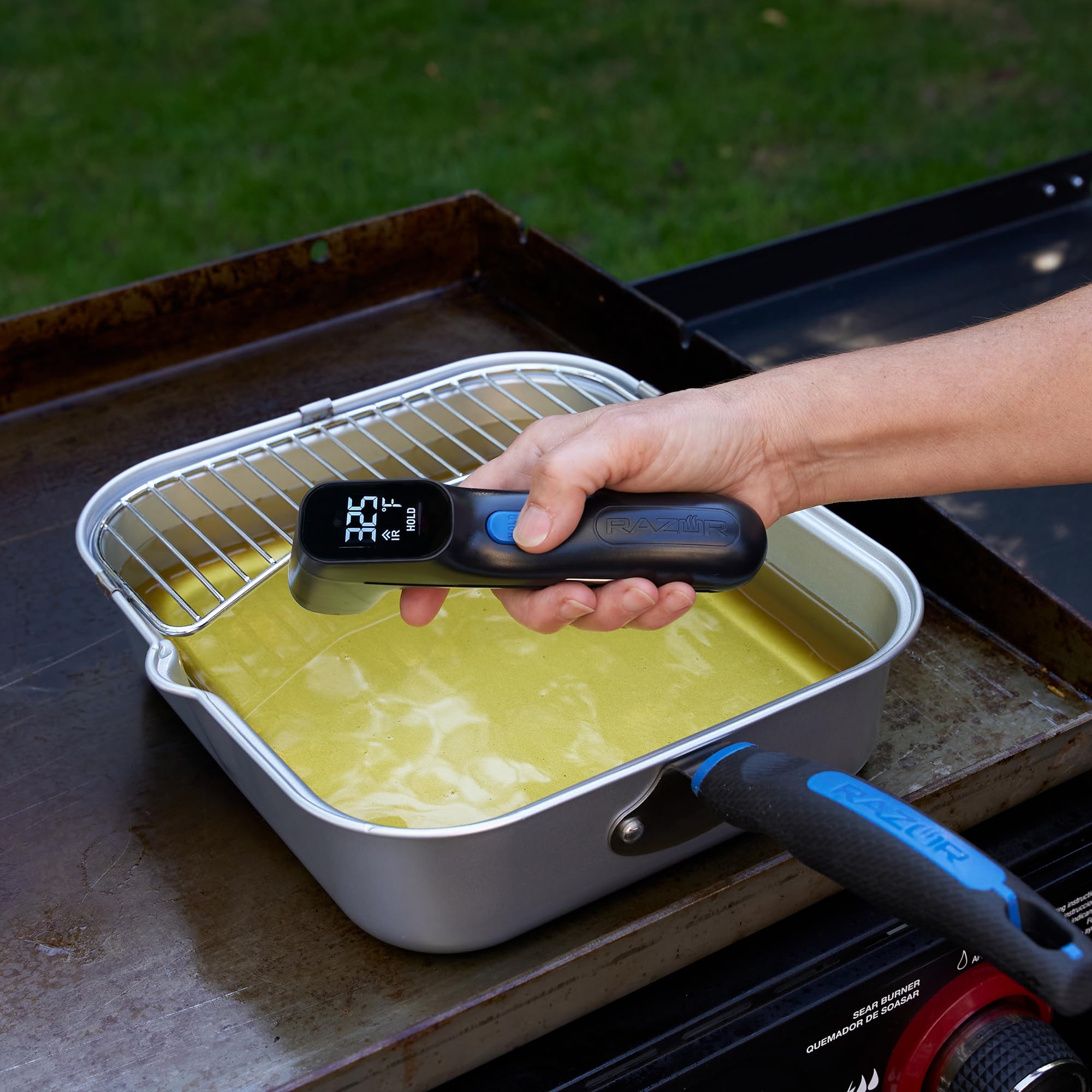 Razor Infrared Thermometer with Instant Food Probe - Image 3